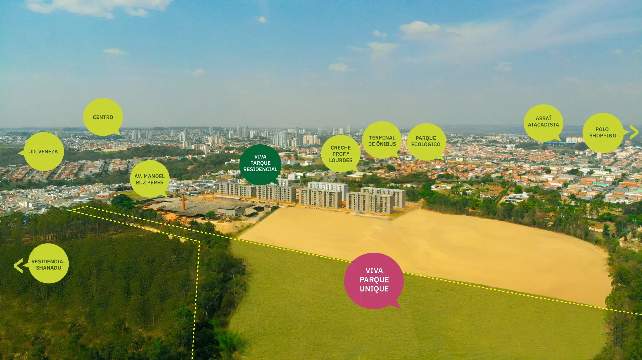 Conforto, lazer e segurança